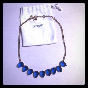 Blue j crew necklace